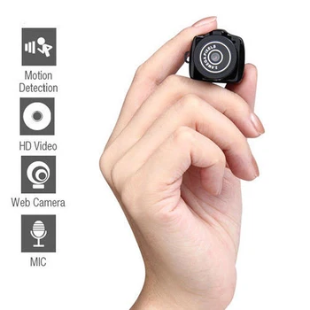Y2000 Mini Videokamera HD 1080P Micro DVR Videokamera Prenosné Webcam Recorder Fotoaparát