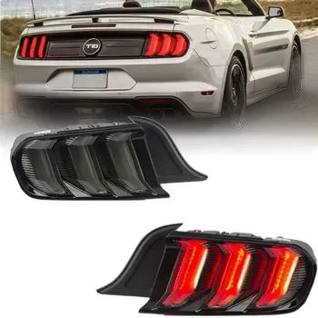LED zadné Svetlá Na Ford Mustang 2015-2019 Piatich Režimov Dynamický Indikátor
