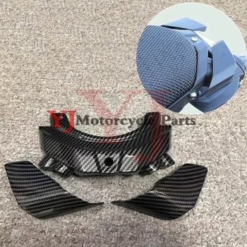 Carbon fiber farba Zadné Ostrohové Kapotáže Krídlo Panel Kit vhodný Na Yamaha FZ-10 MT-10 MT10 2016-2019
