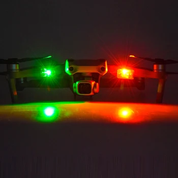 Prenosné Strobe Výstražné Svetlo Univerzálny Mini Lietanie v Noci Signál Lampa pre DJI Mini 3 Pro Drone na Motocykel, Bicykel