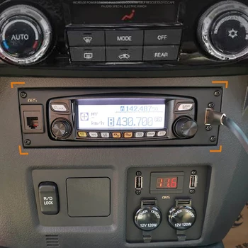 Autorádio Držiak Split Walkie-talkie Ovládací Panel Držiak USB Rýchle Nabíjanie Úprave vhodné Na Mitsubishi Pajero V97 V93 V87