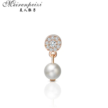 Meirenpeizi Luxusné Značky jewlery štýl kvety Preklopke Kolíky perly Brošne kvet Broches Broach Šperky pre Ženy