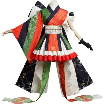 Osud/Grand Aby Izumo č Okuni kostým geisha kimono cosplay Halloween Cosplay Kostým Halloween Oblečenie