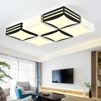 Tvorivá atmosféra LED stropné svietidlá jednoduché moderná obývacia izba lampa spálňa osvetlenie lampa