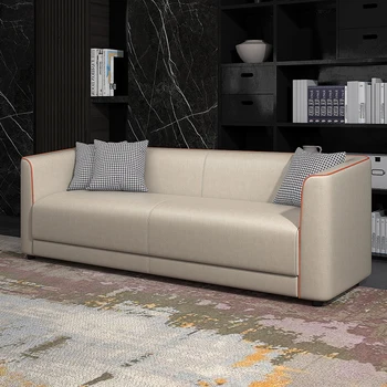 Lehátko Longue Sectional Sofa Lenivý Malé Kožené Jednej Kancelárii Dizajnér Pohovky, Spálne, Moderná Biela Rovno Divano Dom Nábytku