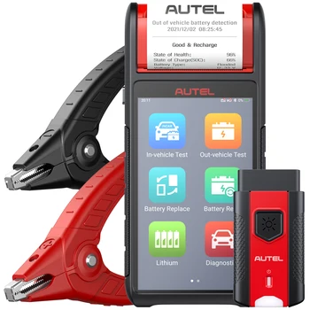 AUTEL všetky systémové BT600E batérie vozidla testu 6v alebo 12v elektronické displej auto auto obd2 auto diagnostický scanner tool s tlačiarne