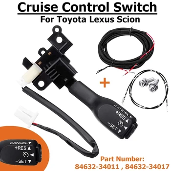 5X Auto Cruise Control Switch S Postrojom Pre Toyota Corolla Camry Prius Land Cruiser RAV4 Hilux 84632-34011