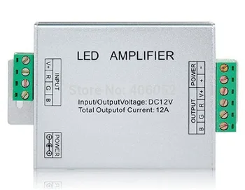 12V 12A 144W LED RGB Zosilňovač ovládač Pre 3528/5050 SMD RGB LED Pásy, RGB, DC Controler
