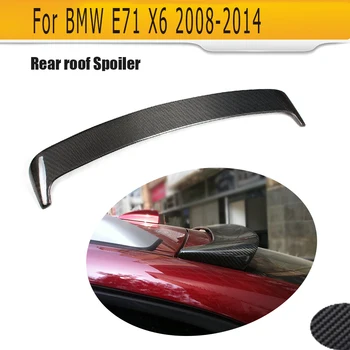 Auto Uhlíkových Vlákien Strešný Spojler pre BMW X6 E71 2008-2013