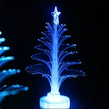 5 ks Vianočný Stromček Svetlo, Farbu Meniace LED Svetlo na Čítanie Miestnosti Dekorácie Ornament Malé Nočné Svetlo pre vnútorné Strany Festival