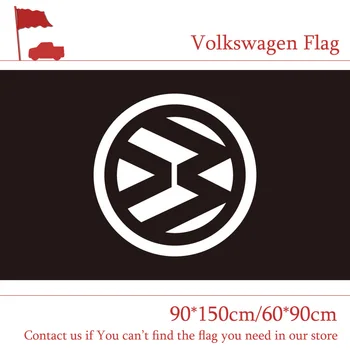 60*90 cm 90*150 cm 3*5 FT Polyster Volkswagen Vlajka Pre Domáce Kancelárske Party Bar