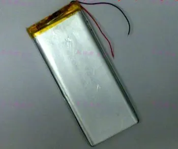 3,7 V lítium-polymérová nabíjateľná batéria 803090 mobilné energetické zariadenia GPS, DVD batérie Nabíjateľná Li-ion Článková Nabíjateľná Li
