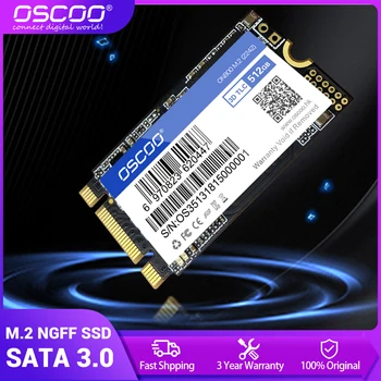 OSCOO SSD M. 2 2242 Pevný Disk Disco Duro SSD SATA NGFF 128 gb kapacitou 256 GB 512 gb diskom 1 TB Pôvodné licencii manažéra Flash
