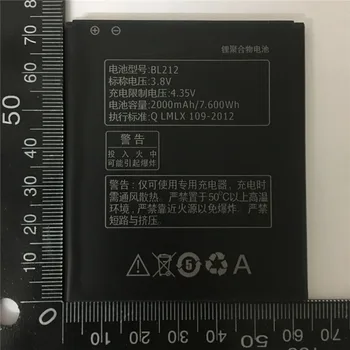 Pre Lenovo S8 2000MAH BL212 Li-ion Výmena Batérie Pre Lenovo a708t A628T A620T S898T S8 A780E