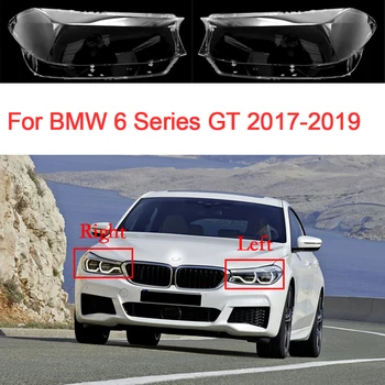 Auto Svetlometov Kryt Pre BMW 6 Séria GT 2017 2018 2019 Nahradenie Jasné Svetlomet Shell Transparentné Tienidlo Auto Príslušenstvo
