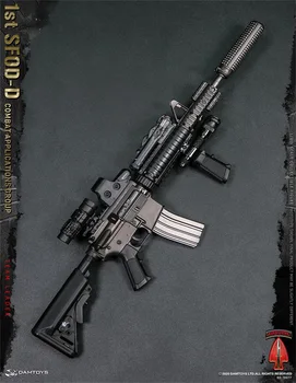 DAMTOYS DAM 78077 Rozsahu 1/6 1st SFOD-D Bojové Aplikácie Skupiny VEDÚCI TÍMU Zbraň a Zbraň M4 nemôže Byť Vyhodený Model Pre Bábiku Zbierať