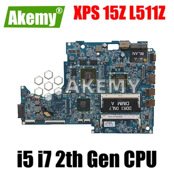Pre DELL XPS 15Z L511Z Notebook Doske i5 i7 2. Gen CPU GT525M GPU CN-0YHJDK CN-05RPKT 0H9FHV Doske DASS8BMBAE1