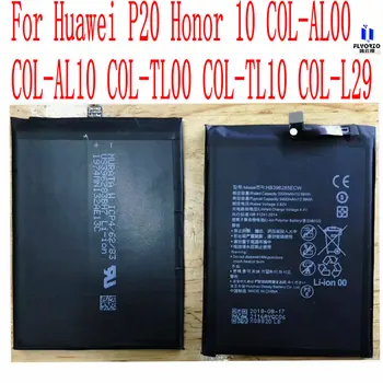 Vysoká Kvalita 3400mAh HB396285ECW Batériu Pre Huawei P20 Česť 10 COL-AL00 COL-AL10 COL-TL00 COL-TL10 COL-L29 mobilný telefón