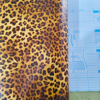 6m Hrubé Leopard Tlač Tapety pre Obývacia Izba Dekor Vinyl Samostatne Adheisve Nepremokavé Nálepky na Nábytok Modernizáciu Domov Stenu