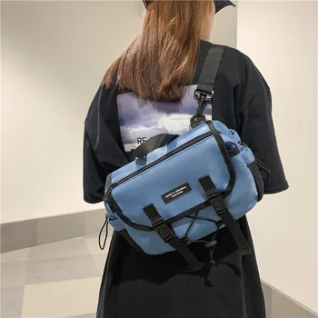 Crossbody taška ženy iny príliv taška cez rameno muž trend poštára taška študent športový batoh funkcie náradie taška