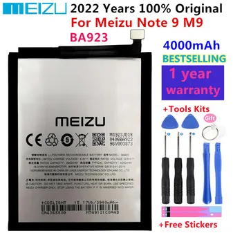2022 100% Originálne Nové Meizu Poznámka 9 M9 M923H Smartphone BA923 4000mAh Kvalitné Batérie Batérie Bateria