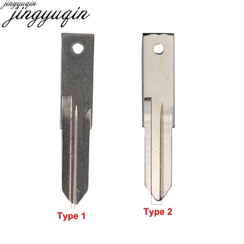 Jingyuqin 20pcs/Veľa Pre Renault Peugeot Kľúč Prázdne VAC102 Diaľkové Uncut kľúč, Kotúč