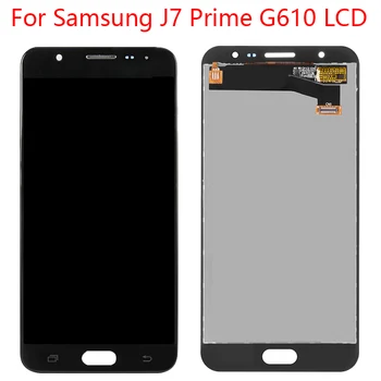Pre Samsung Galaxy J7 Prime 2016 plagát s rámom J7 Prime SM-G610F G610M LCD displej dotykovej obrazovky Montáž 5.5