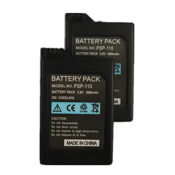 Vysoká Capacity1800mAh PSP 110 Batérie Pre Sony PSP-110 PSP 1000 Konzoly Gamepad Nabíjateľná Batéria