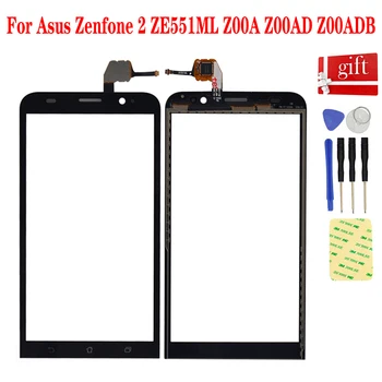 Pre Asus Zenfone 2 ZE551ML Z00A Z00AD Z00ADB Dotykový Displej Digitalizátorom. Snímač Touch Panel Sklo Náhradné