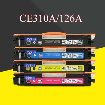 CE310 CE310A -313A 126A 126 Kompatibilná Farebná Tonerová Kazeta Pre tlačiareň HP LaserJet Pro CP1025 M275 100 Color MFP M175a M175nw