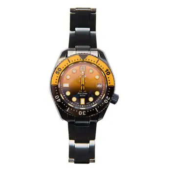 PROXIMA 62mas diver pánske hodinky,luxusné mužov automatické mechanické hodinky 300m nepremokavé športové náramkové hodinky NH35 sapphire svetelný