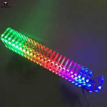 Lonten Hudobné Spektrum Analyzer Kit LED Zvukové Spektrum VU Meter Veža pre DIY AUTO Systému Vákuové Trubice Zosilňovač pre bar