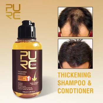 PURC Vlasy Prevencia vypadávania Vlasov Šampón Podporu Rastu Starostlivosť o Vlasy Vyživujú Bylinný Šampón Starostlivosť Starostlivosť Šampón Zázvor