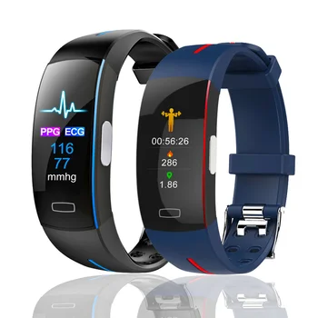 2022New Smart Kapela ekg + ciśnienia krwi PPG monitorowanie tętna wodoodporny krokomierz bransoletka sportowa Fitness zegarek z