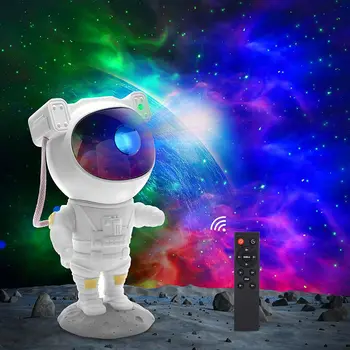 Hviezda Projektor Galaxy Nočné Svetlo pre Deti Astronaut Hmlovina Stropné Svetlo Led Projektor pre Spálňa, herňa, Domáce Kino