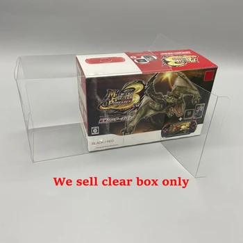 Transparentné Zobrazenie zberného Boxu Pre PSP 3000 pre Monster Hunter Obmedzené Japonsku verziu plastové PET Úložný Box