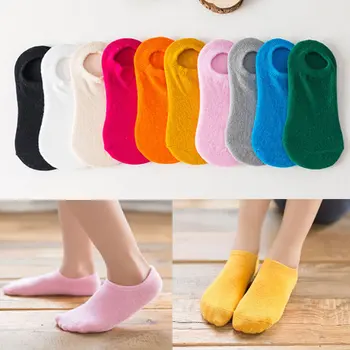 2021 Nové Pančuchy Pre Deti Baby Ponožky Candy Farby Neviditeľné Deti Ponožky Ohromujúci Pre Deti Loď Ponožky