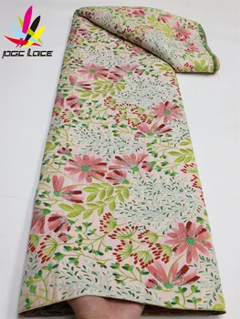 PGC Najnovšie štítky na Jacquardove Čipky Textílie Tissu najpredávanejších Afriky Čipky Textílie Brocade Textílie Pre Nigérijský Svadobné Šaty, Šitie LY1382-6