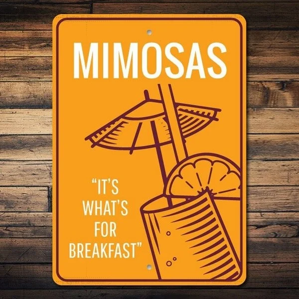 Retro dekorácie domáce dekorácie Mimosas Tin Znamení Kovu Znamení Kovu Plagát Dekor Kov Kov Maľovanie na Stenu Obrázok 0