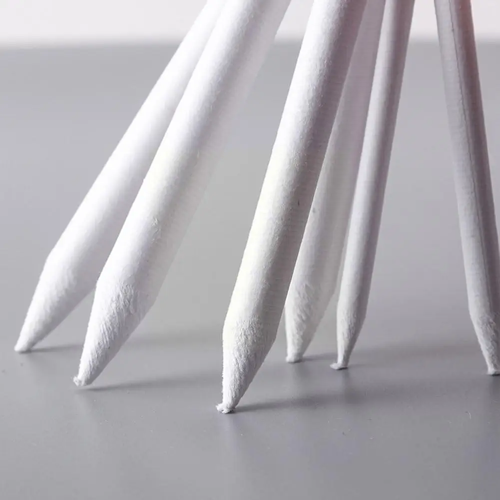 Biela Kresba Perom Rozmazať Peň Stick Pre Ryžový Papier Kresby Uhľom Skicovanie Maľovanie Pero, Papier Rolka Ceruzka Maľovanie Supp R4v3 Obrázok 5