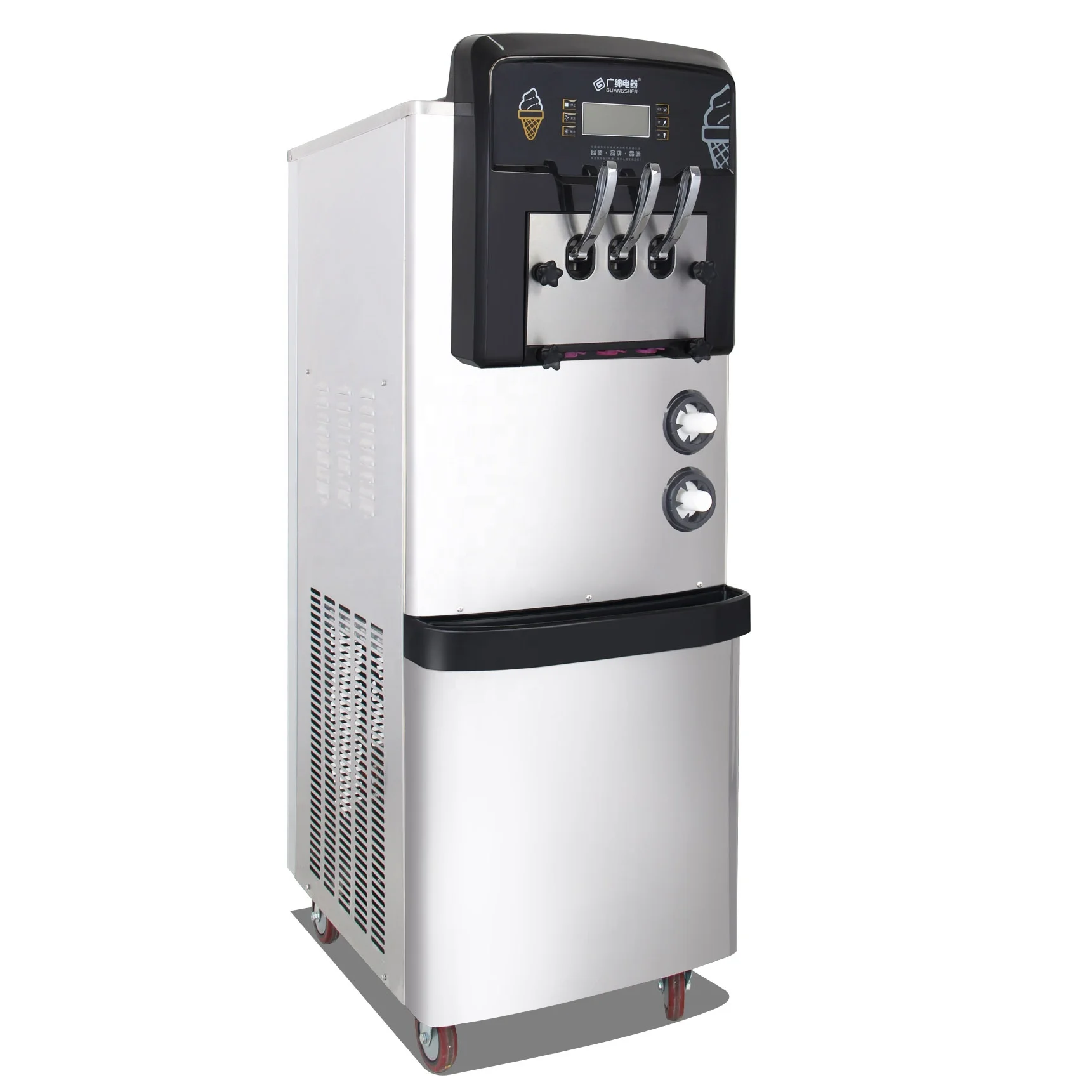 Zľava 7sets BX328CED2 32L/H Vertikálne Soft Ice Cream Stroj rozšírenie funkcie maquinas de helados Dafoss rozšírenie ventil Obrázok 0