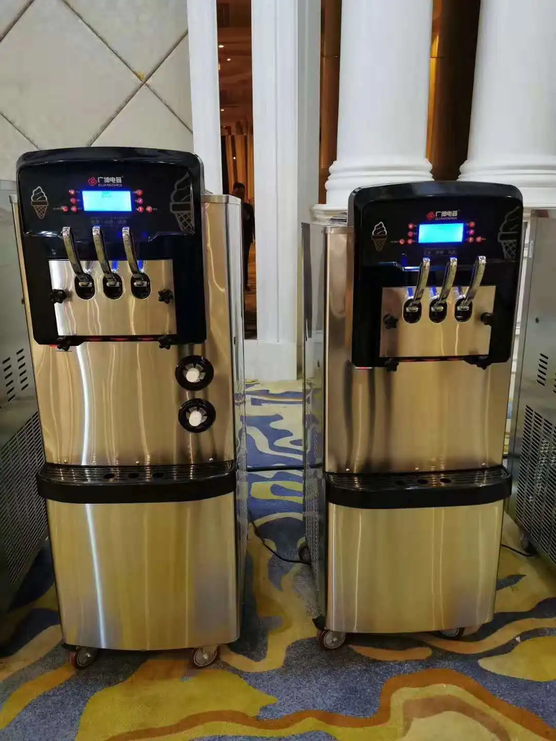 Zľava 7sets BX328CED2 32L/H Vertikálne Soft Ice Cream Stroj rozšírenie funkcie maquinas de helados Dafoss rozšírenie ventil Obrázok 1