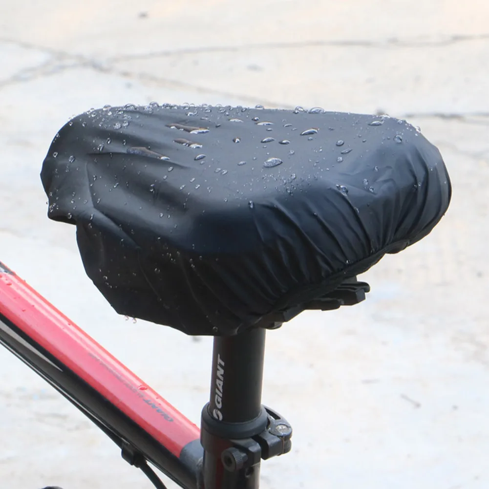Pre Väčšinu Miest Na Bicykli Kryt Sedadla Bicykla Kryt Sedadla Elastická Stretch Black Odolný Jednoduchá Inštalácia Od Nečistôt Sedla Obrázok 1