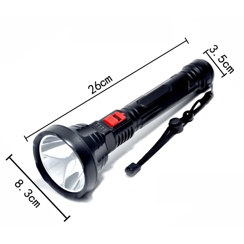 100000LM P700 Výkonné LED Baterka Taktické Flash light Dlhé vzdialenosti 1000m Pochodeň Nepremokavé Camping Strane Svetla USB Nabíjateľné Obrázok 4