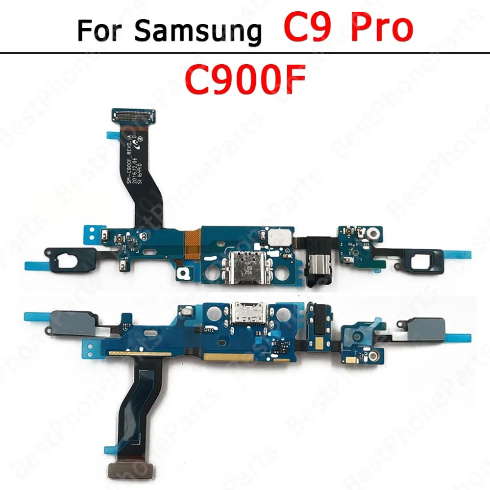 Pre Samsung Galaxy F52 Z Flip Fold2 C5 C7 C9 Pro E5, E7 Poplatok Doske Konektor Usb Originálne Nabíjací Port PCB Zásuvky Náhradných Dielov Obrázok 1