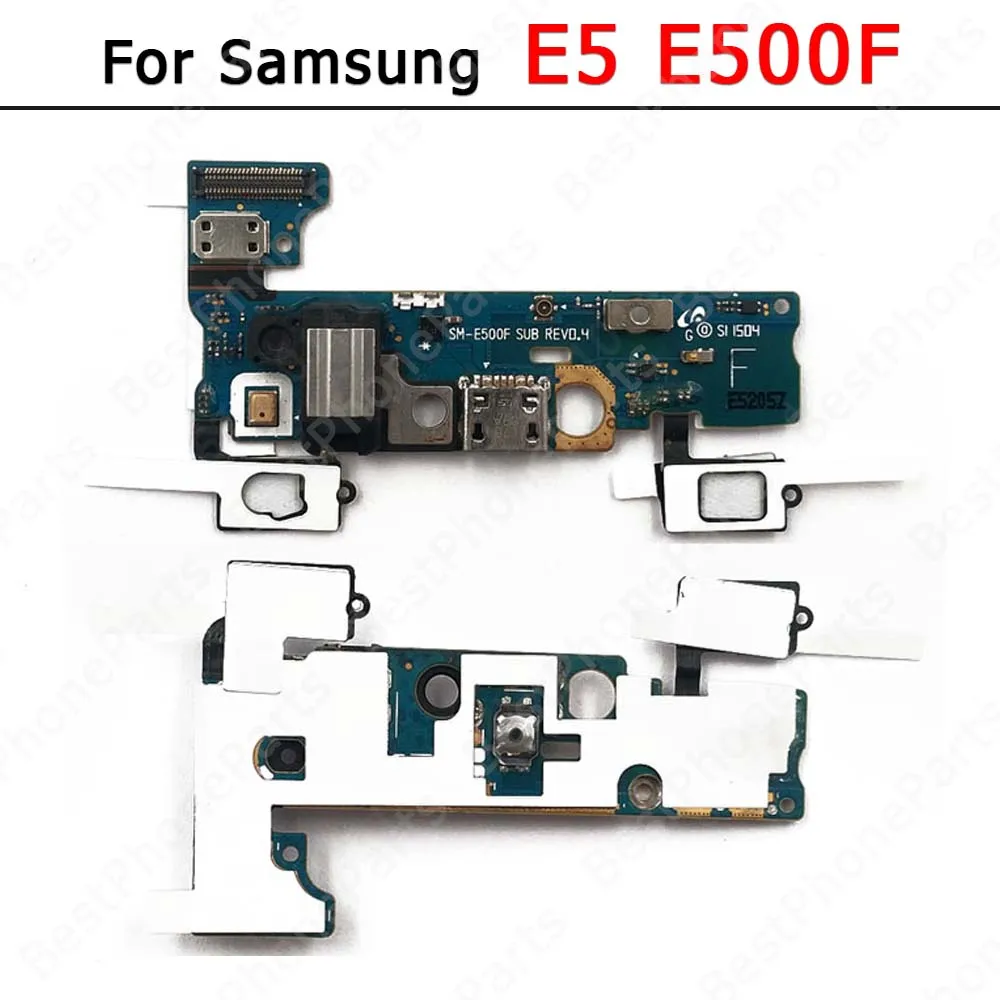 Pre Samsung Galaxy F52 Z Flip Fold2 C5 C7 C9 Pro E5, E7 Poplatok Doske Konektor Usb Originálne Nabíjací Port PCB Zásuvky Náhradných Dielov Obrázok 2