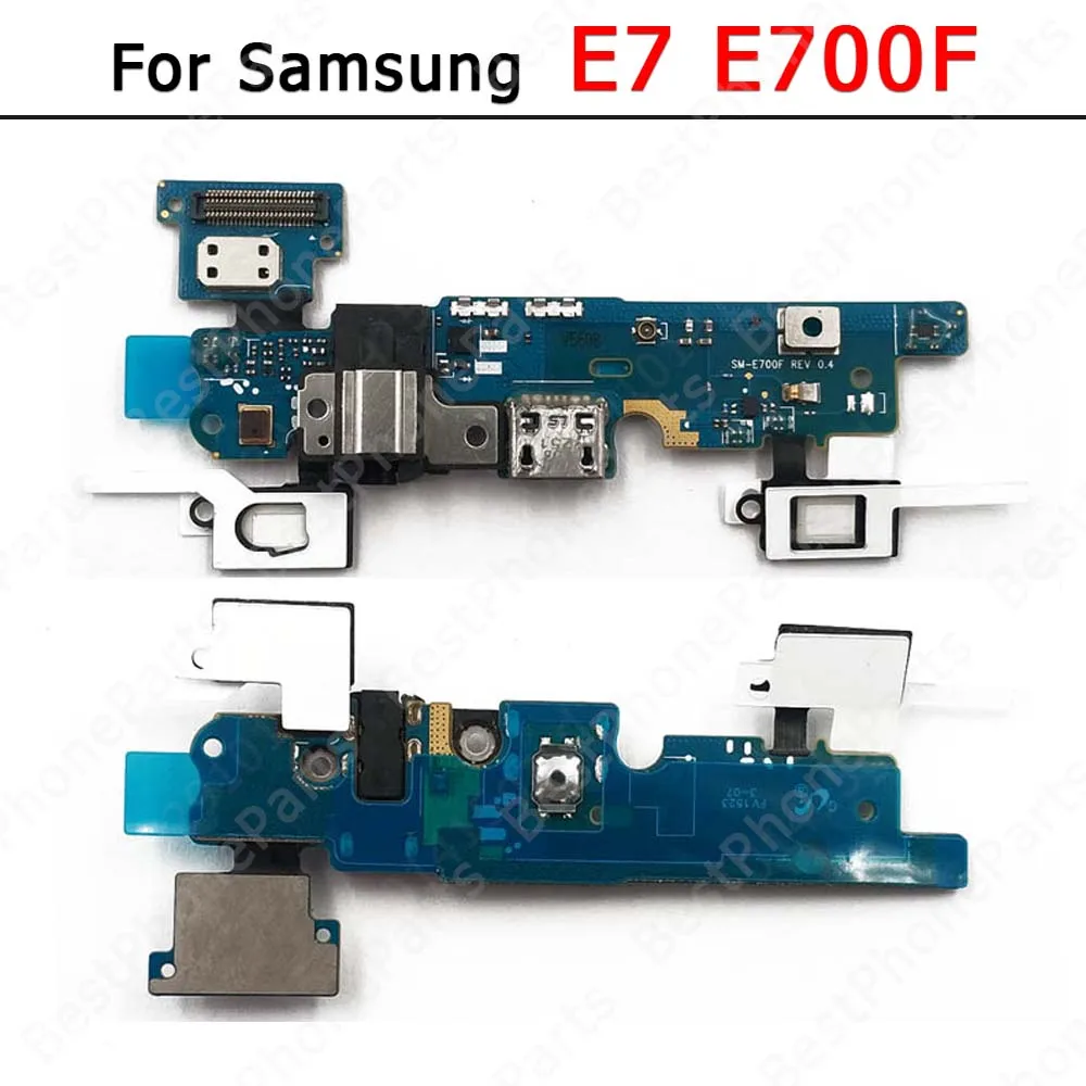 Pre Samsung Galaxy F52 Z Flip Fold2 C5 C7 C9 Pro E5, E7 Poplatok Doske Konektor Usb Originálne Nabíjací Port PCB Zásuvky Náhradných Dielov Obrázok 3
