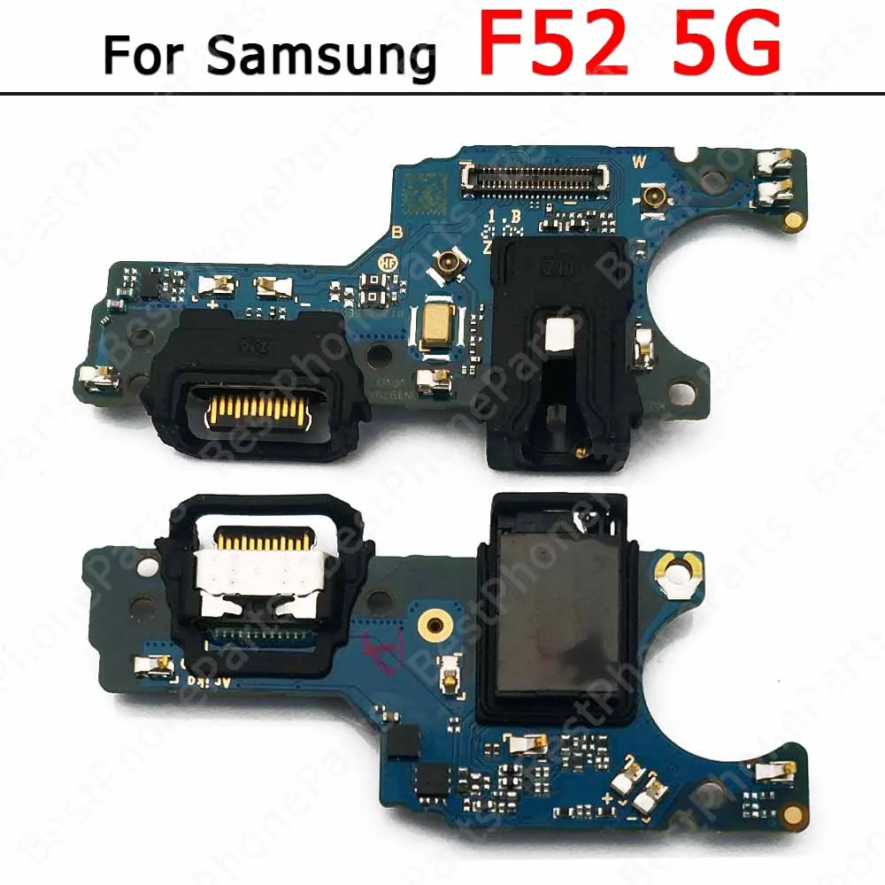 Pre Samsung Galaxy F52 Z Flip Fold2 C5 C7 C9 Pro E5, E7 Poplatok Doske Konektor Usb Originálne Nabíjací Port PCB Zásuvky Náhradných Dielov Obrázok 4