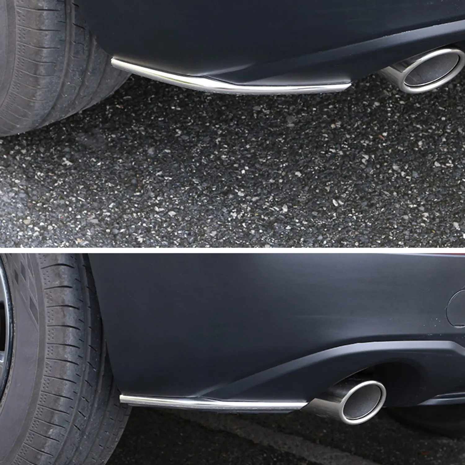 Auto Nárazníka Predného a Zadného Rohu Ochrany Výbava Pásy Predné a Zadné Rohu Výbava Kryt pre Mazda CX-30 2020 2021 Obrázok 3