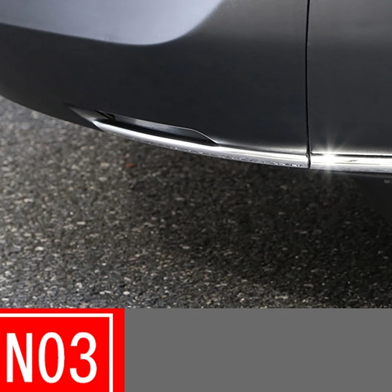 Auto Nárazníka Predného a Zadného Rohu Ochrany Výbava Pásy Predné a Zadné Rohu Výbava Kryt pre Mazda CX-30 2020 2021 Obrázok 4